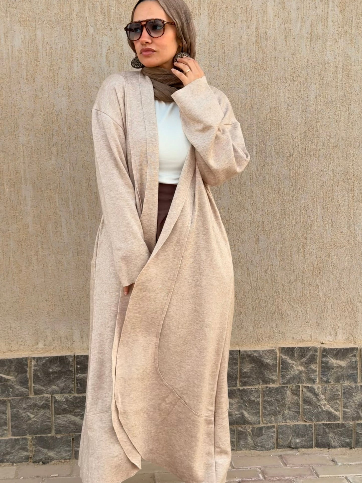 Beige Cardigan
