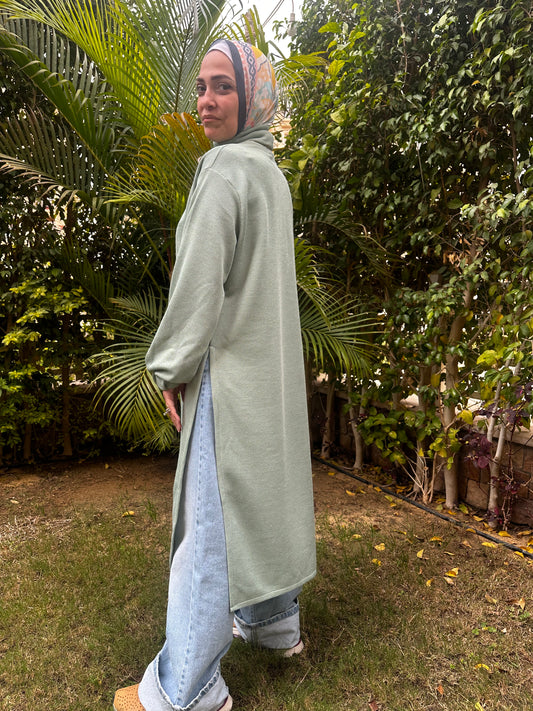Mint Long Top