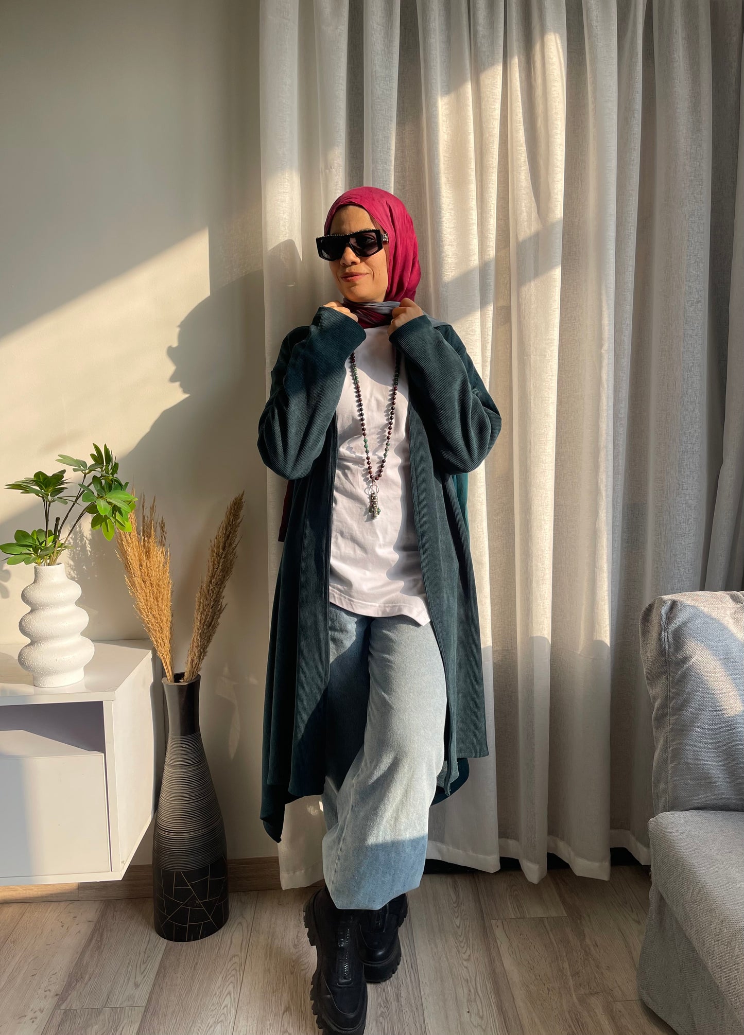 Royal Green Cardigan