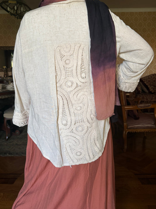 Beige Korsha Top
