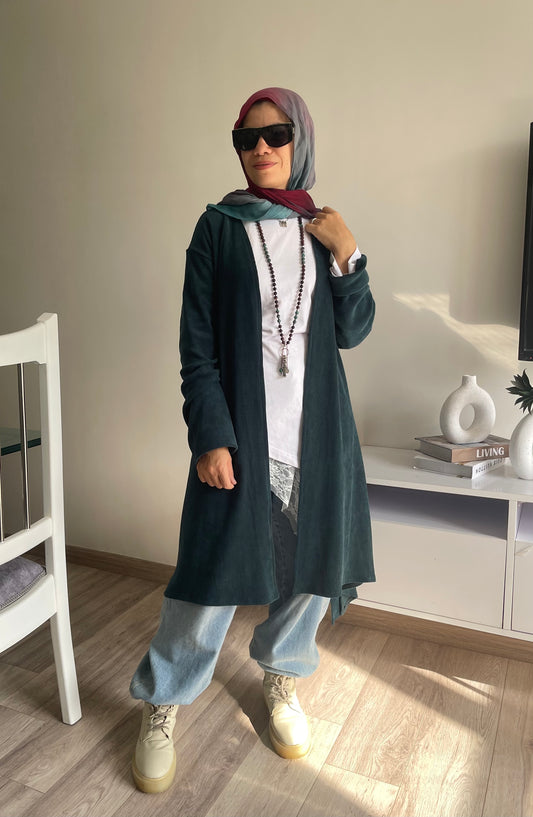 Royal Green Cardigan