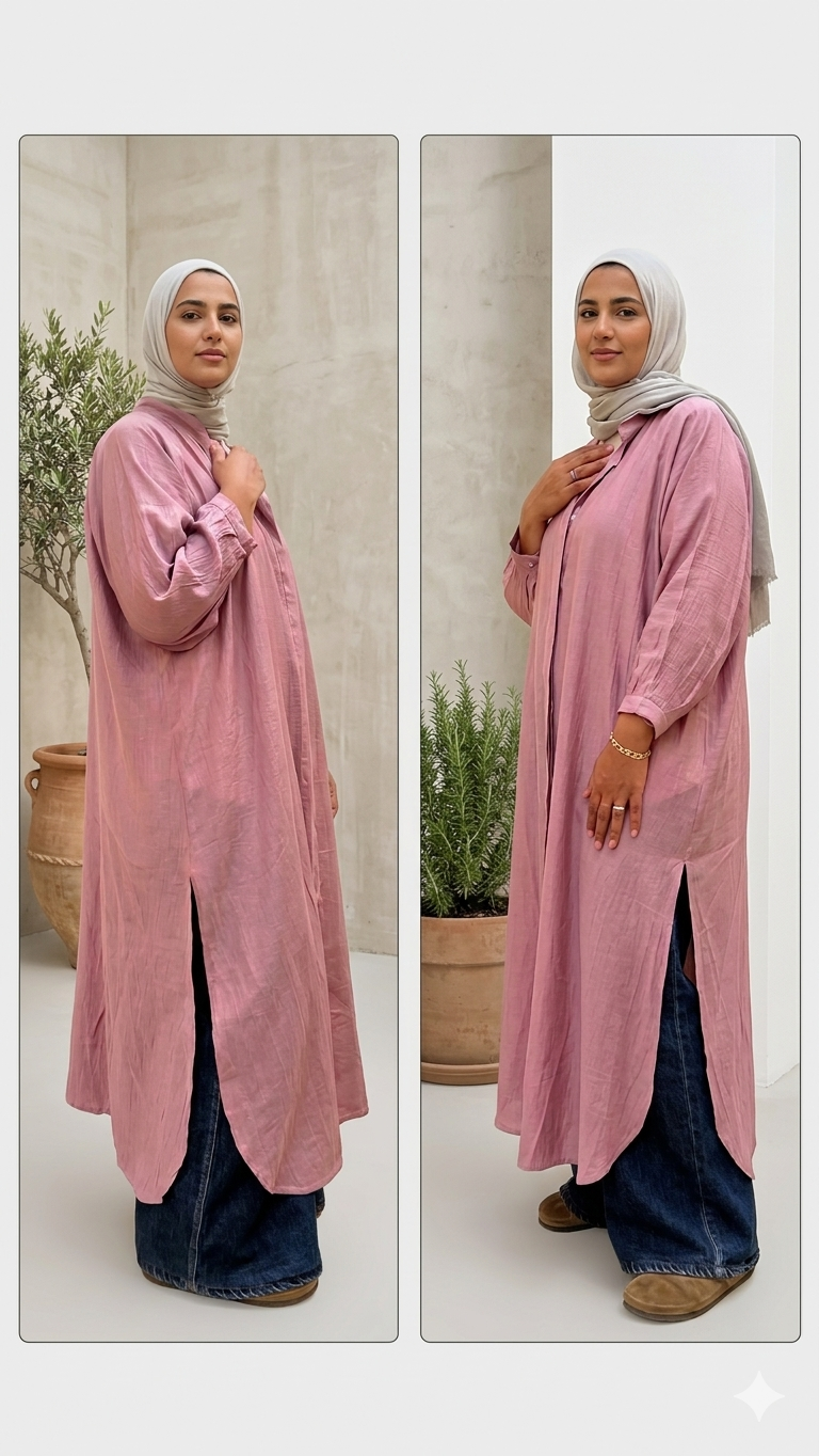 Kashmir Long Shirt